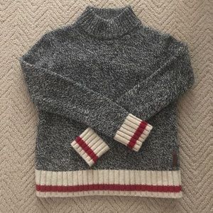 Roots Cabin Mock neck Sweater size XSmall